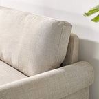 Zinus Josh Sofa Couch/Easy, Tool-Free Assembly, Beige