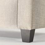 Zinus Josh Sofa Couch/Easy, Tool-Free Assembly, Beige
