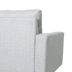 Tufted Fabric 3 Seater Sofa