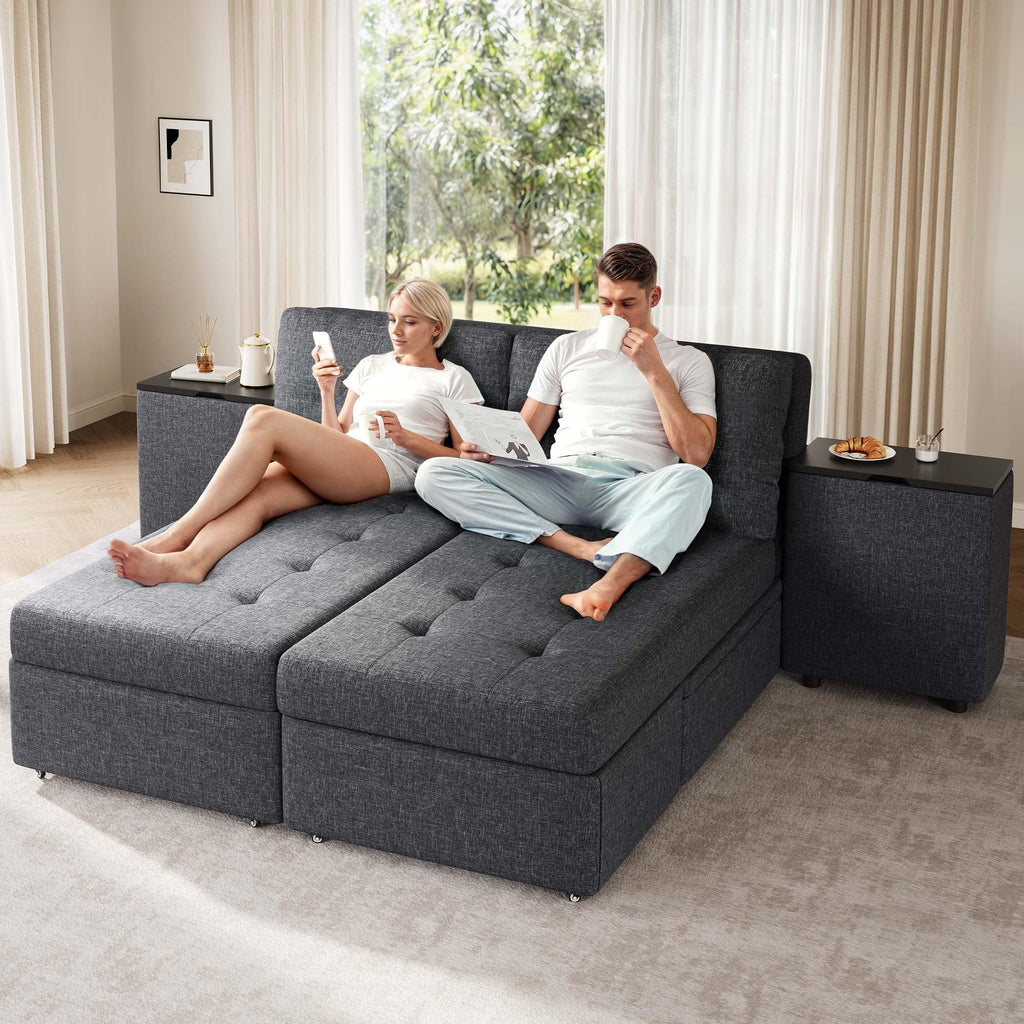 YITAHOME Queen Size Sleeper Sofa 62 20260918QWE62