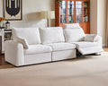125" Modular Power Reclining Sectional Sofa 3 Seater Couch, Chenille