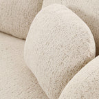 Tov Furniture Misty Cream Boucle Sofa